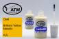 Preview: Opel, Brilliant Yellow Metallic, 4LU: 20ml Lackstift + 20ml Klarlack - Set, von ATW Autoteile West.